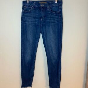 Joe's Jeans Deep Indigo Cropped Ankle Jeans